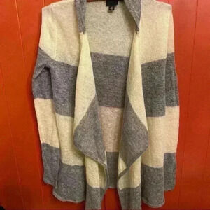 Anna Sui hooded mohair blend cardigan